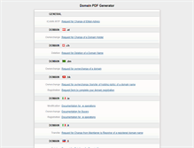 Tablet Screenshot of formgenerator.net
